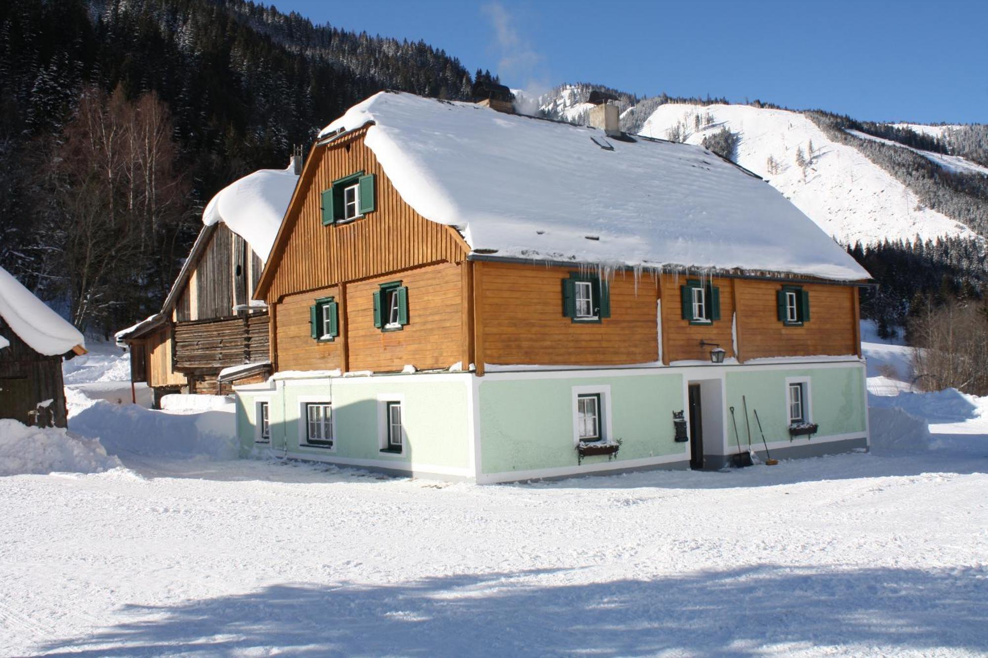 Ferienwohnung Schaupphof Donnersbachwald Exterior foto